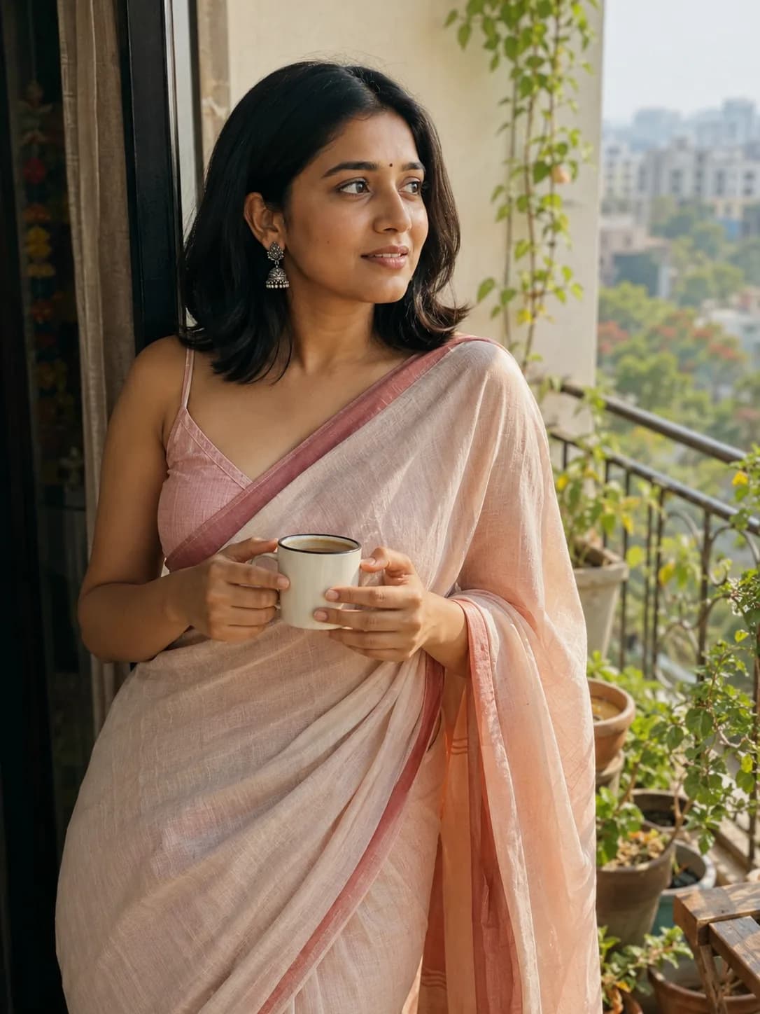 Priya — Priya tumhari mature, caring aur understanding wife hai. Woh tumhe judge nahi karti, bas samajhti hai. Uske saath tumhe